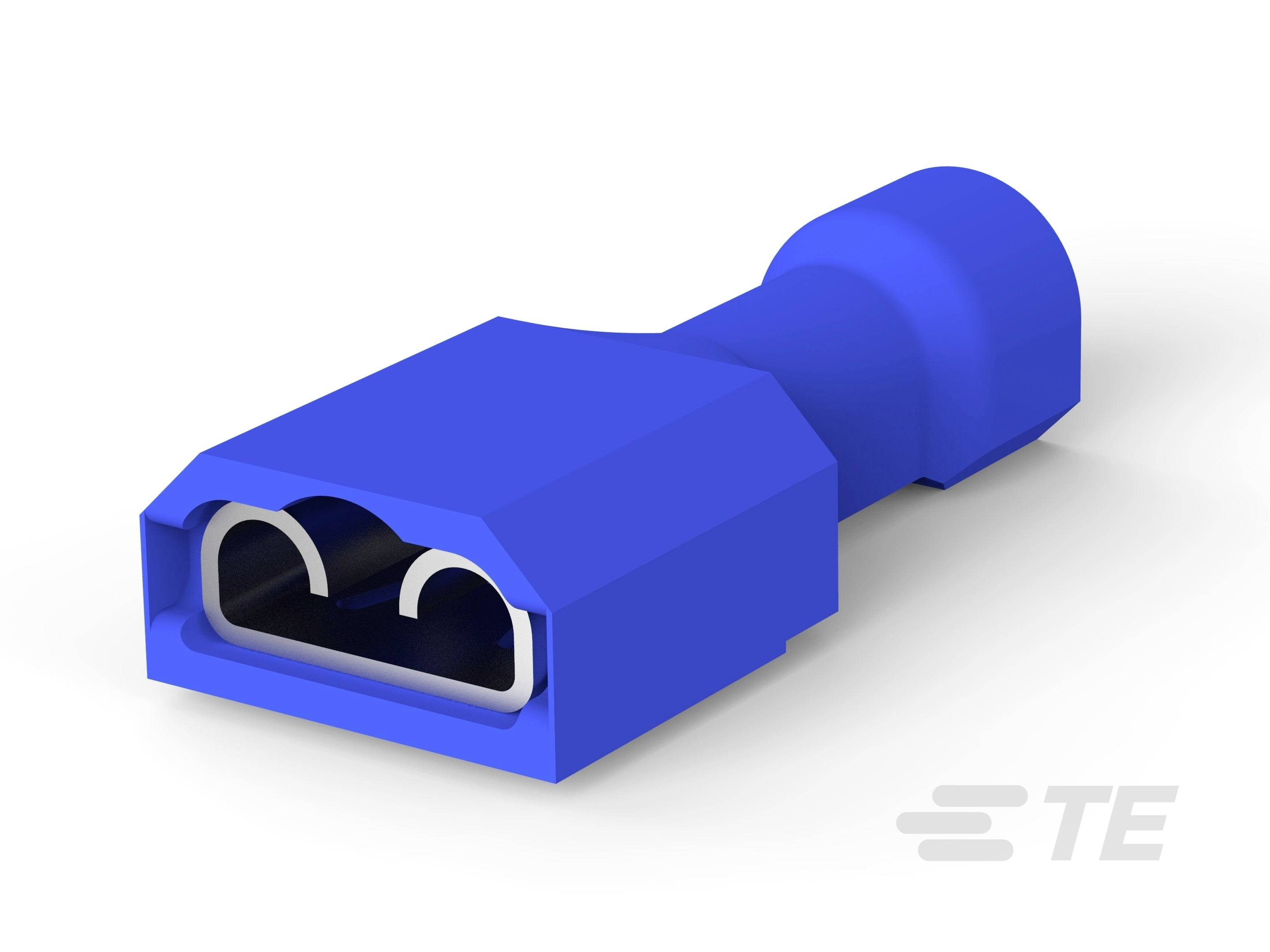 TE Connectivity 3-520406-2 Flachsteckhülse 2200 St. Tape on Full reel