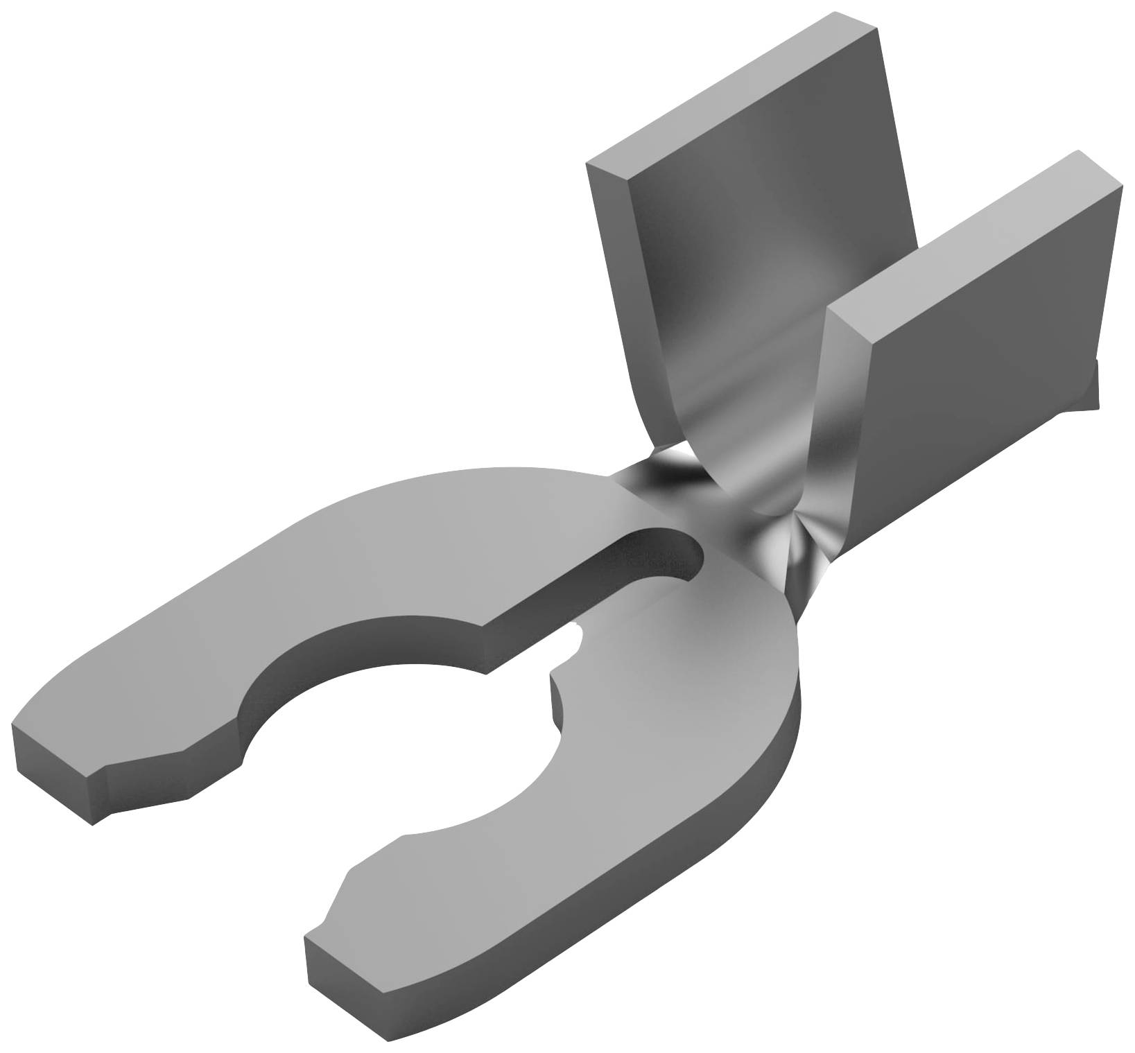 TE Connectivity 63610-2 Gabelkabelschuh 6mm² 8000 St. Tape on Full reel