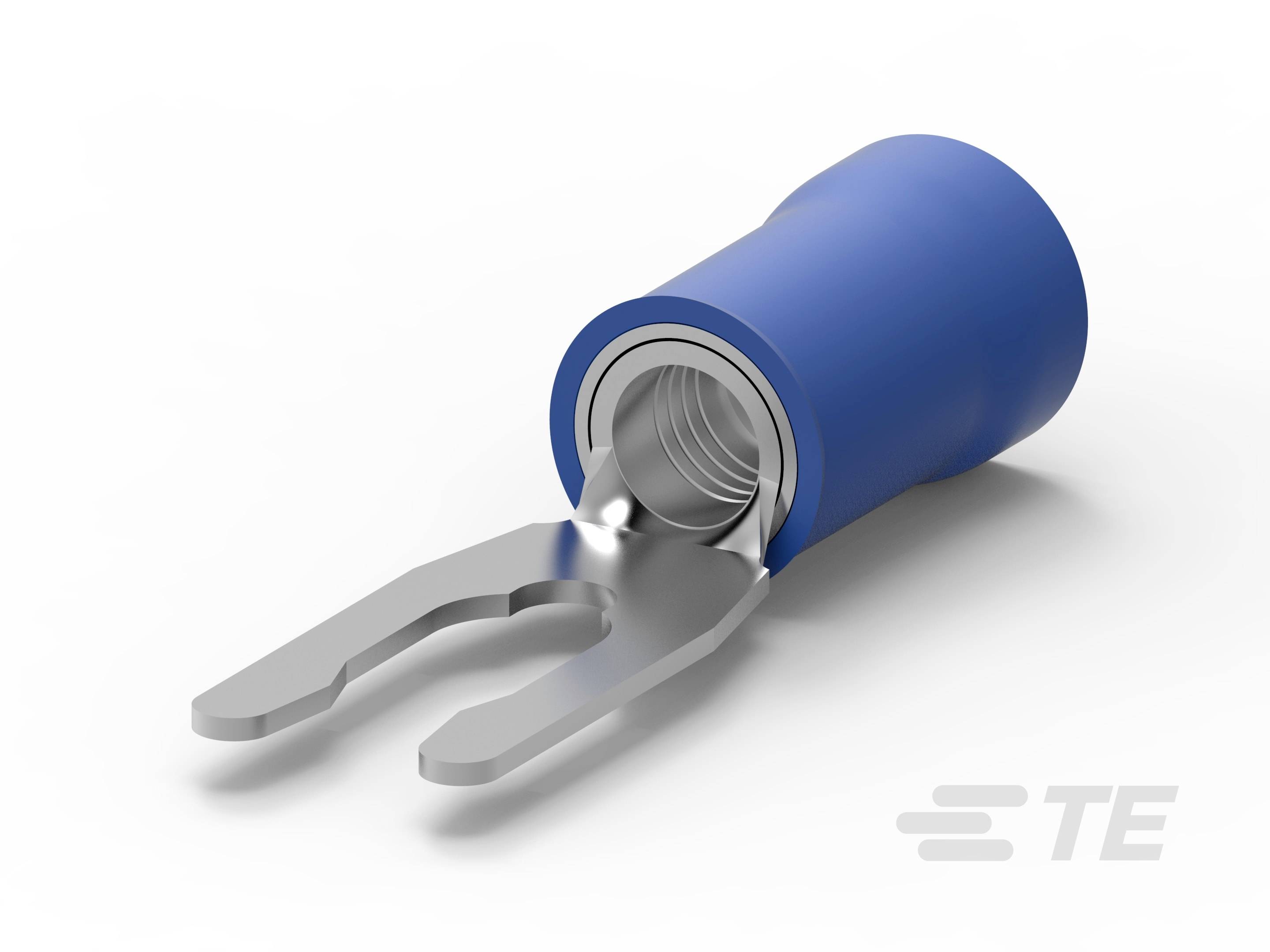 TE Connectivity 52420-1 Gabelkabelschuh 2mm² Box