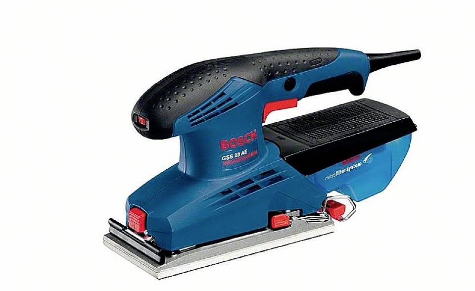 Bosch Professional GSS 23 AE, B-Ware 0601070703920 Schwingschleifer inkl. Koffer 190W 92 x 182mm