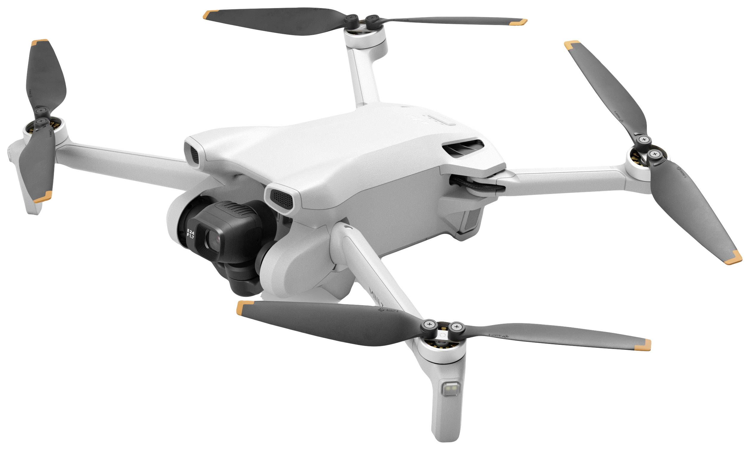 DJI Mini 3 (DJI RC) inkl. Smart Controller Quadrocopter RtF Kameraflug Hellgrau