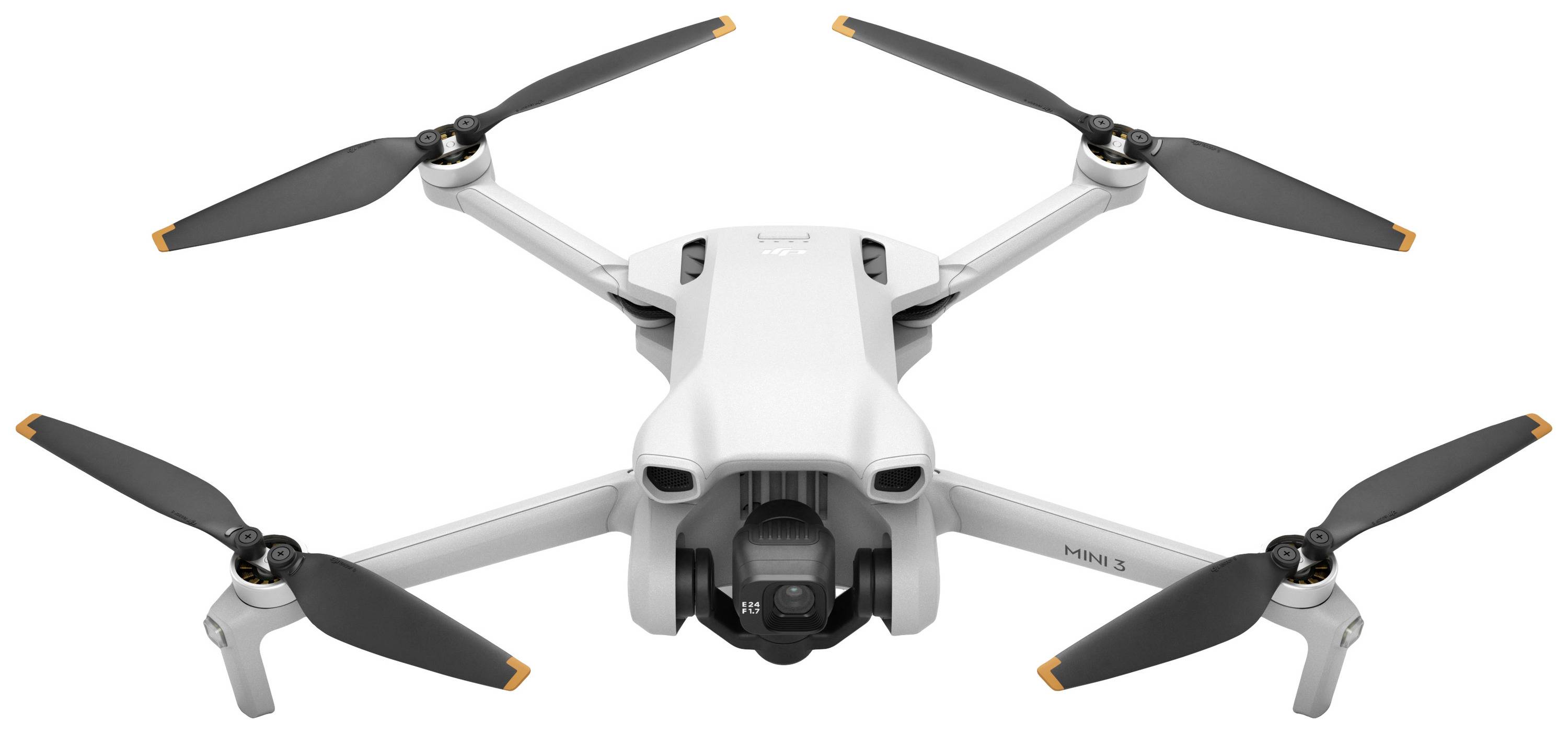 DJI Mini 3 (DJI RC) inkl. Smart Controller Quadrocopter RtF Kameraflug Hellgrau