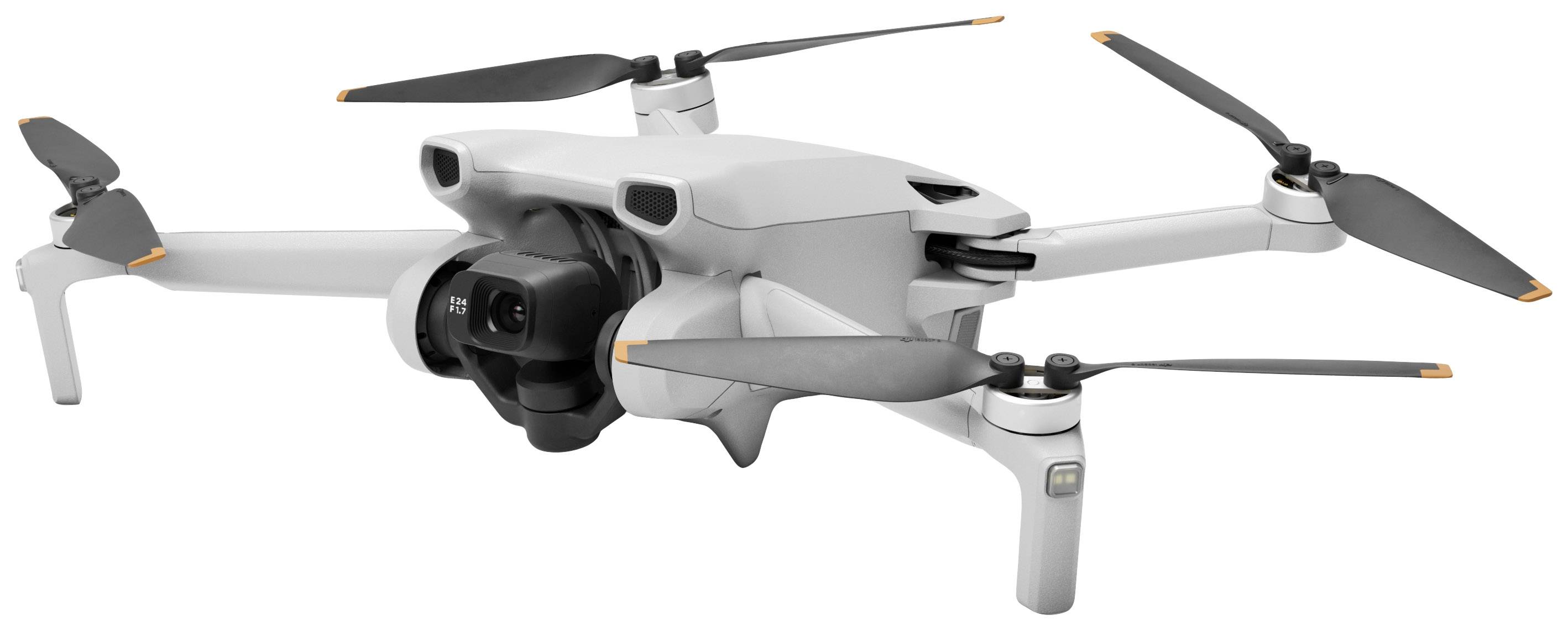 DJI Mini 3 (DJI RC) inkl. Smart Controller Quadrocopter RtF Kameraflug Hellgrau