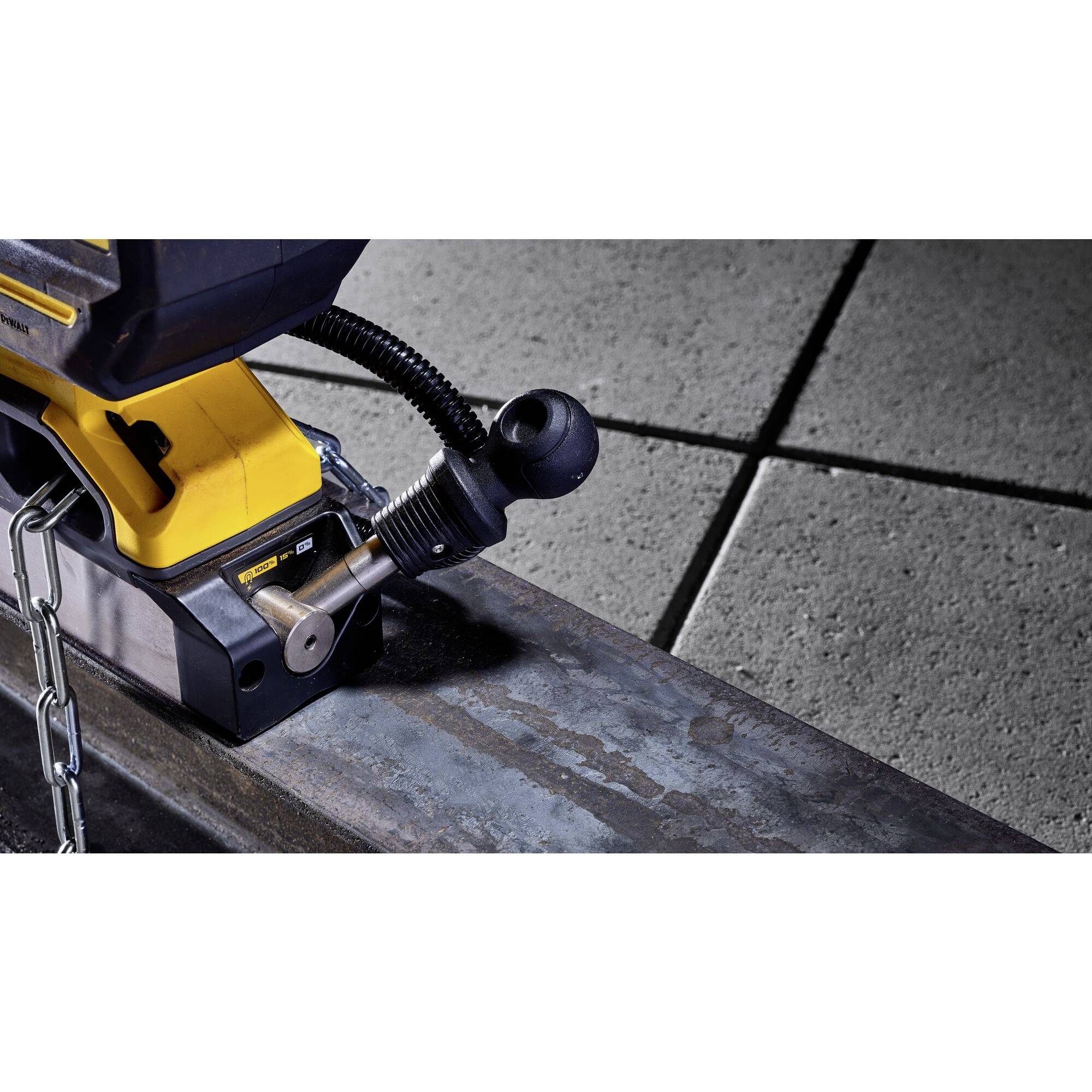 DEWALT DCD1623N-XJ 2-Gang-Magnetbohrmaschine ohne Akku, ohne Ladegerät, inkl. Koffer