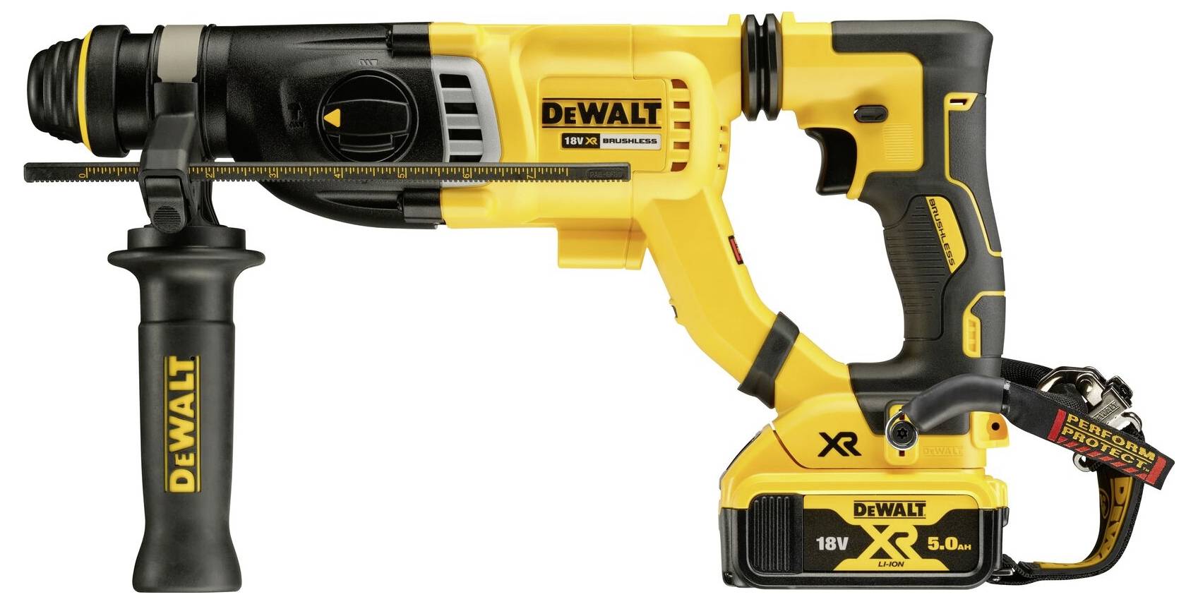 DEWALT DCH263NK-XJ SDS-Plus-Akku-Bohrhammer 18 V bürstenlos, ohne Akku, ohne Ladegerät