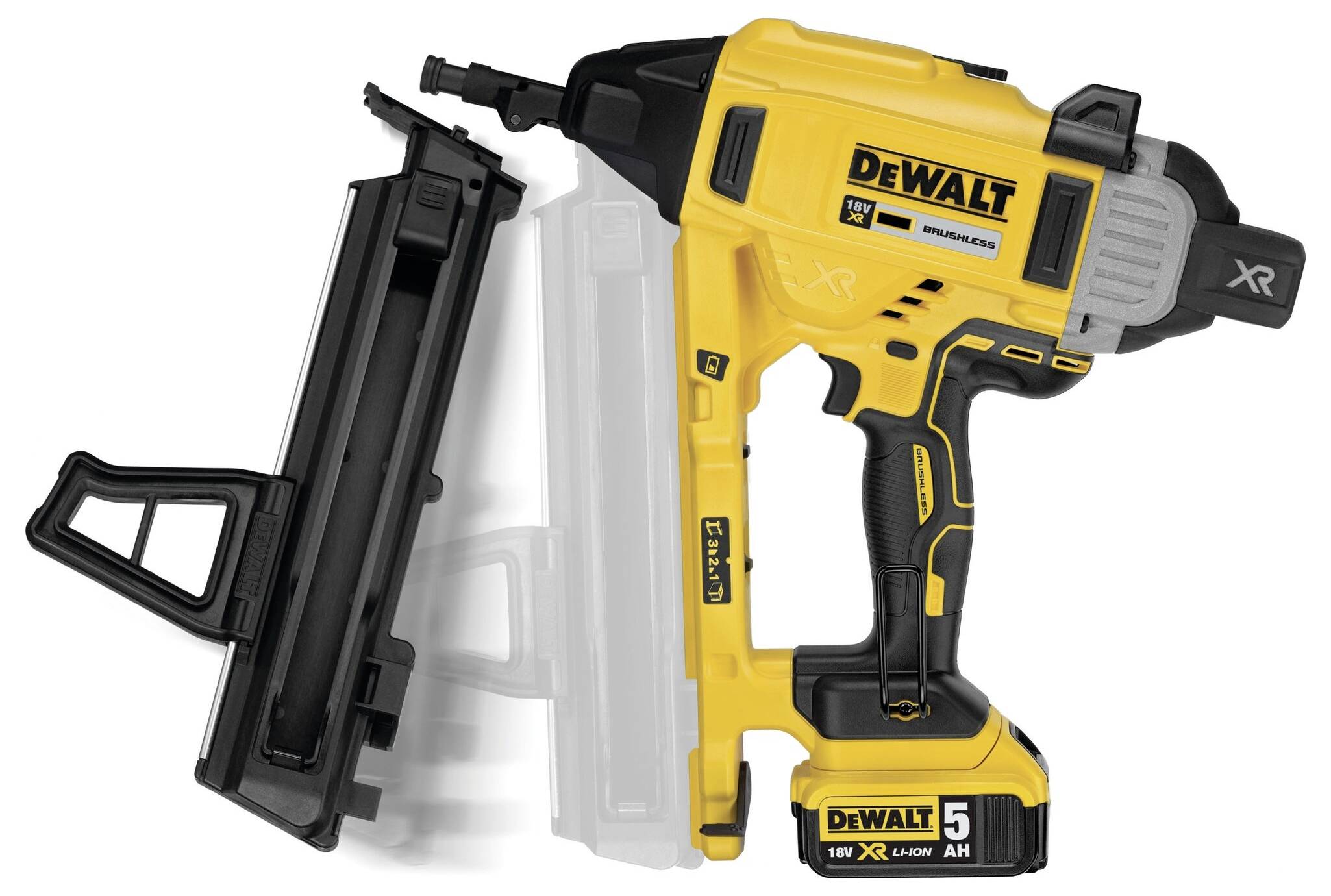 DEWALT DCN890N-XJ Akku-Nagler bürstenlos, ohne Akku