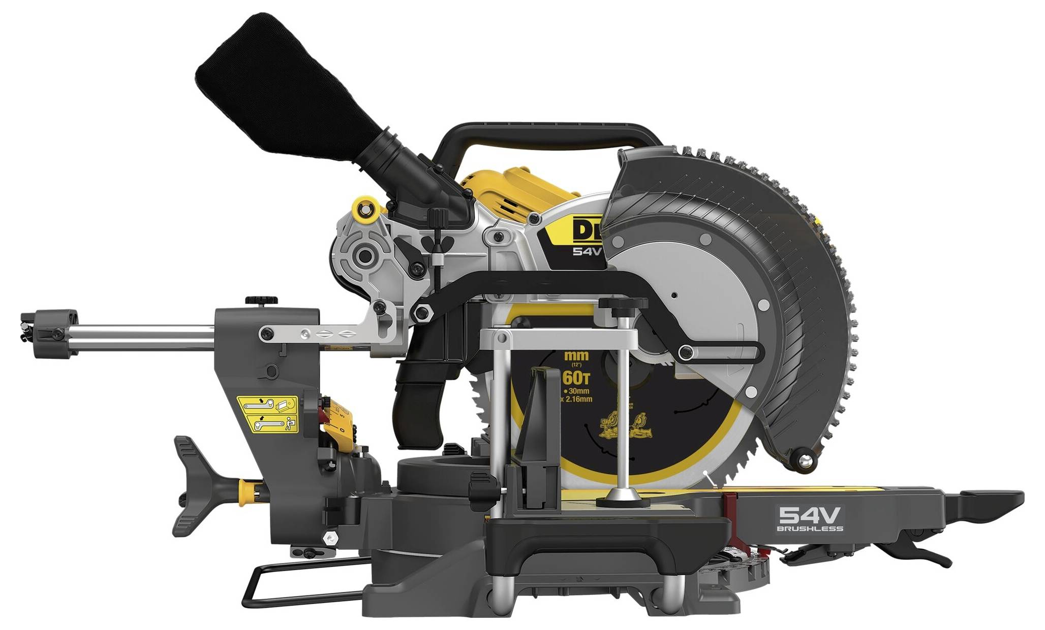 DEWALT Akku-Paneelsäge bürstenlos, ohne Akku 305mm 30mm