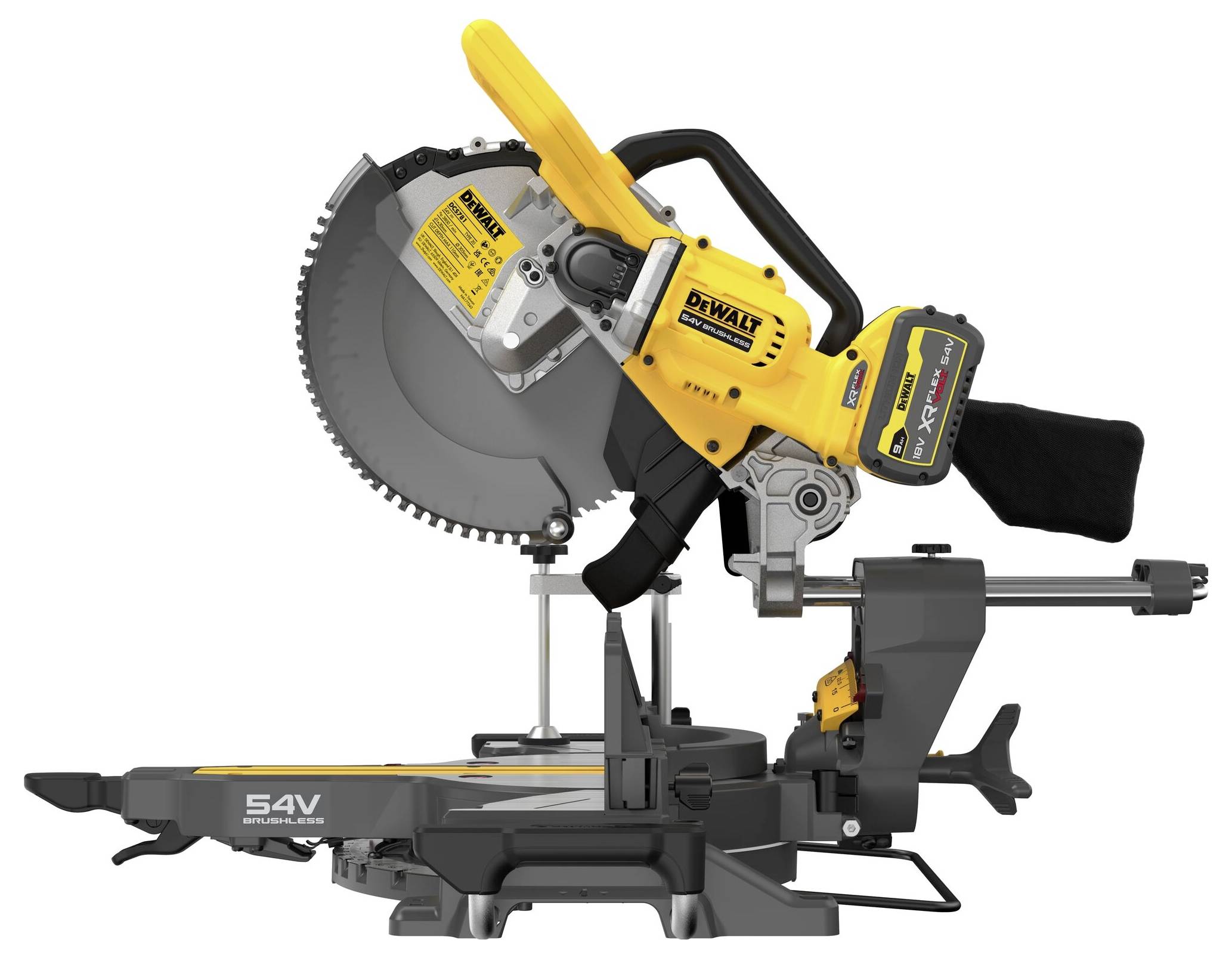DEWALT Akku-Paneelsäge bürstenlos, inkl. Akku, inkl. Ladegerät 305mm 30mm