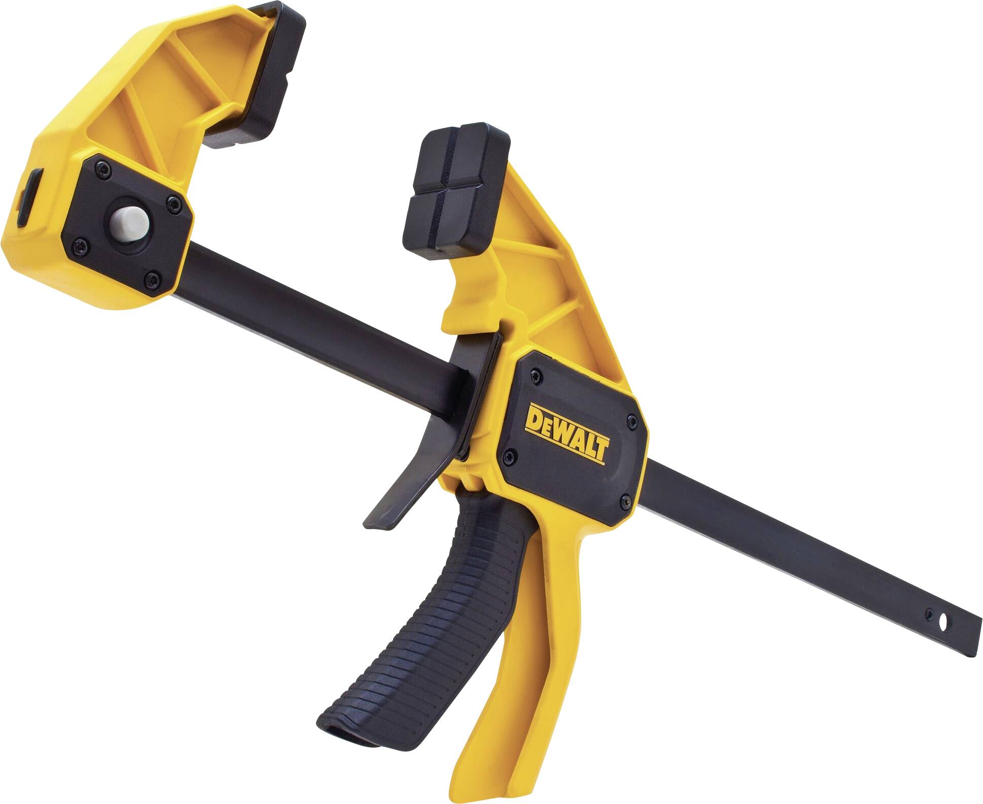 DEWALT Einhandzwinge Gross 300mm 12IN 135kg Spannkraft DWHT0-83193 Ausladungs-Maße:82mm