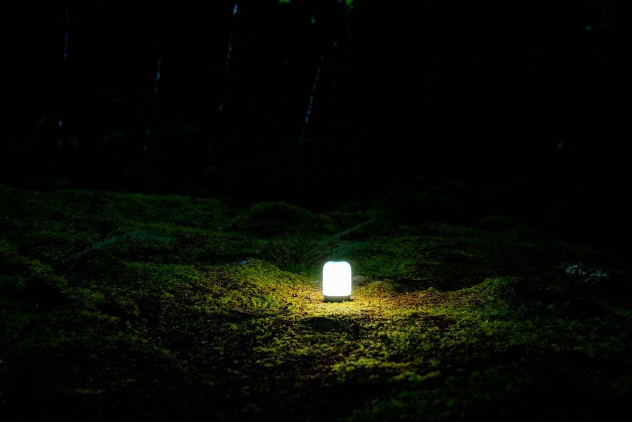 BioLite LNB0100 AlpenGlow 500 LED Camping-Laterne 500 lm akkubetrieben 380 g Grau