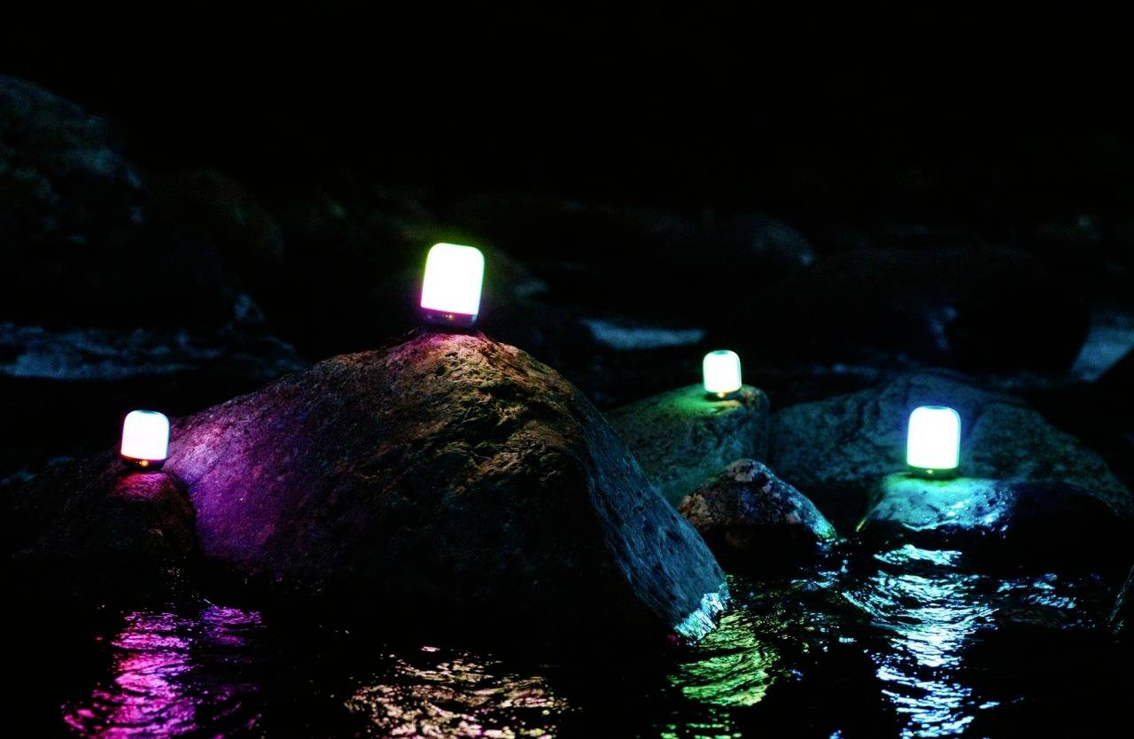 BioLite LNB0100 AlpenGlow 500 LED Camping-Laterne 500 lm akkubetrieben 380 g Grau