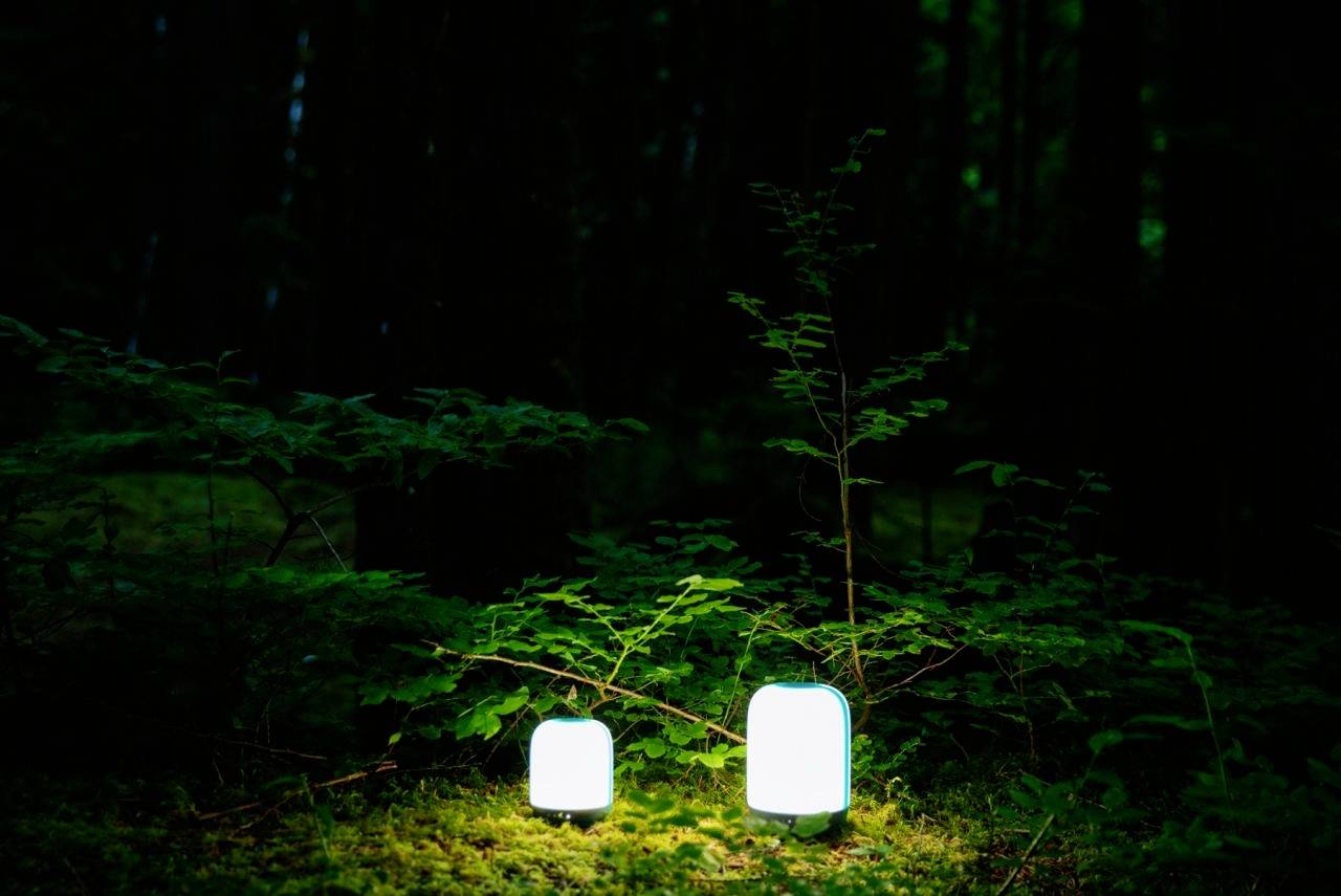 BioLite LNB0100 AlpenGlow 500 LED Camping-Laterne 500 lm akkubetrieben 380 g Grau