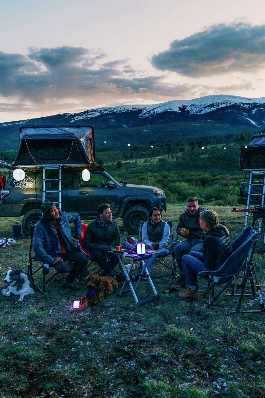 BioLite LNB0100 AlpenGlow 500 LED Camping-Laterne 500 lm akkubetrieben 380 g Grau