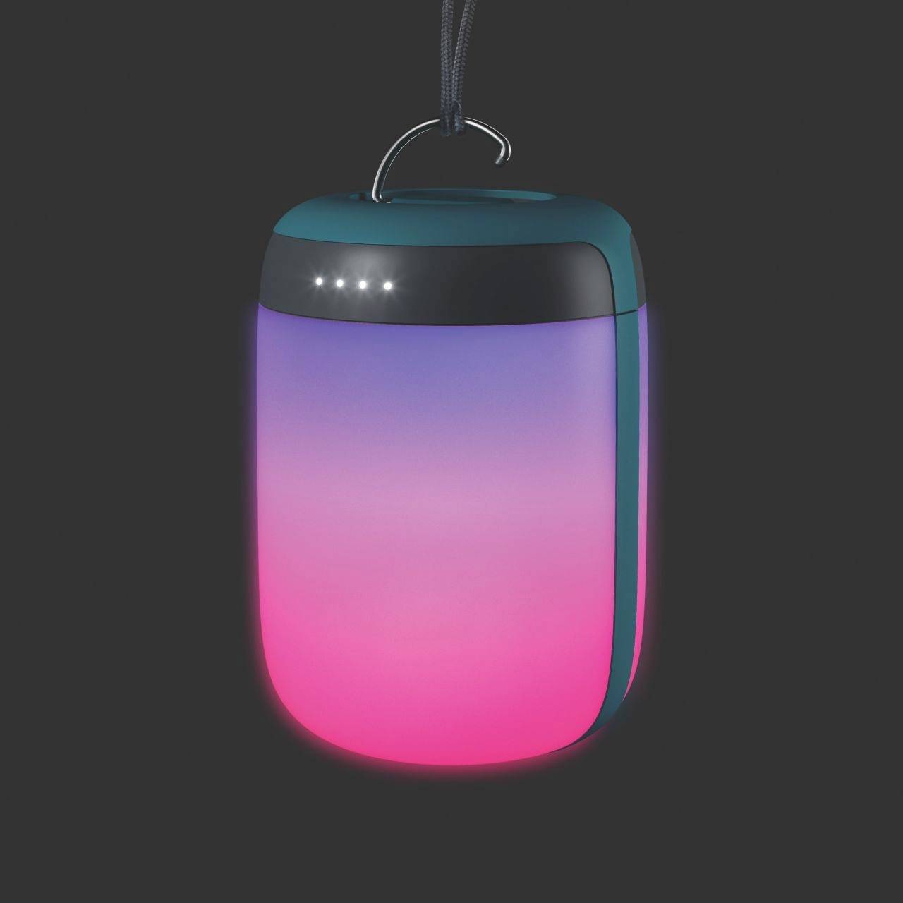 BioLite LNB0100 AlpenGlow 500 LED Camping-Laterne 500 lm akkubetrieben 380 g Grau