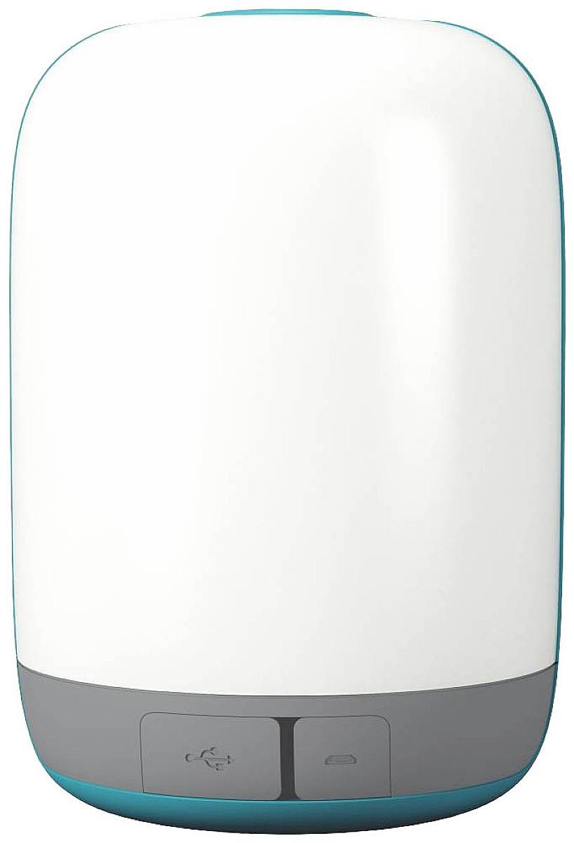 BioLite LNB0100 AlpenGlow 500 LED Camping-Laterne 500 lm akkubetrieben 380 g Grau