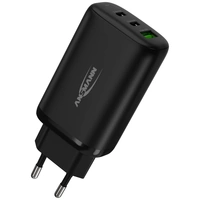 Ansmann Home Charger HC365PD USB Ladegerät 65W 1x USB-A, 2x USB-C® USB PD Schwarz Innenbereich Ansmann Home Charger HC365PD USB Ladegerät 65W 1x USB-A, 2x USB-C® USB PD Schwarz Innenbereich
