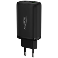Ansmann Home Charger HC365PD USB Ladegerät 65W 1x USB-A, 2x USB-C® USB PD Schwarz Innenbereich Ansmann Home Charger HC365PD USB Ladegerät 65W 1x USB-A, 2x USB-C® USB PD Schwarz Innenbereich