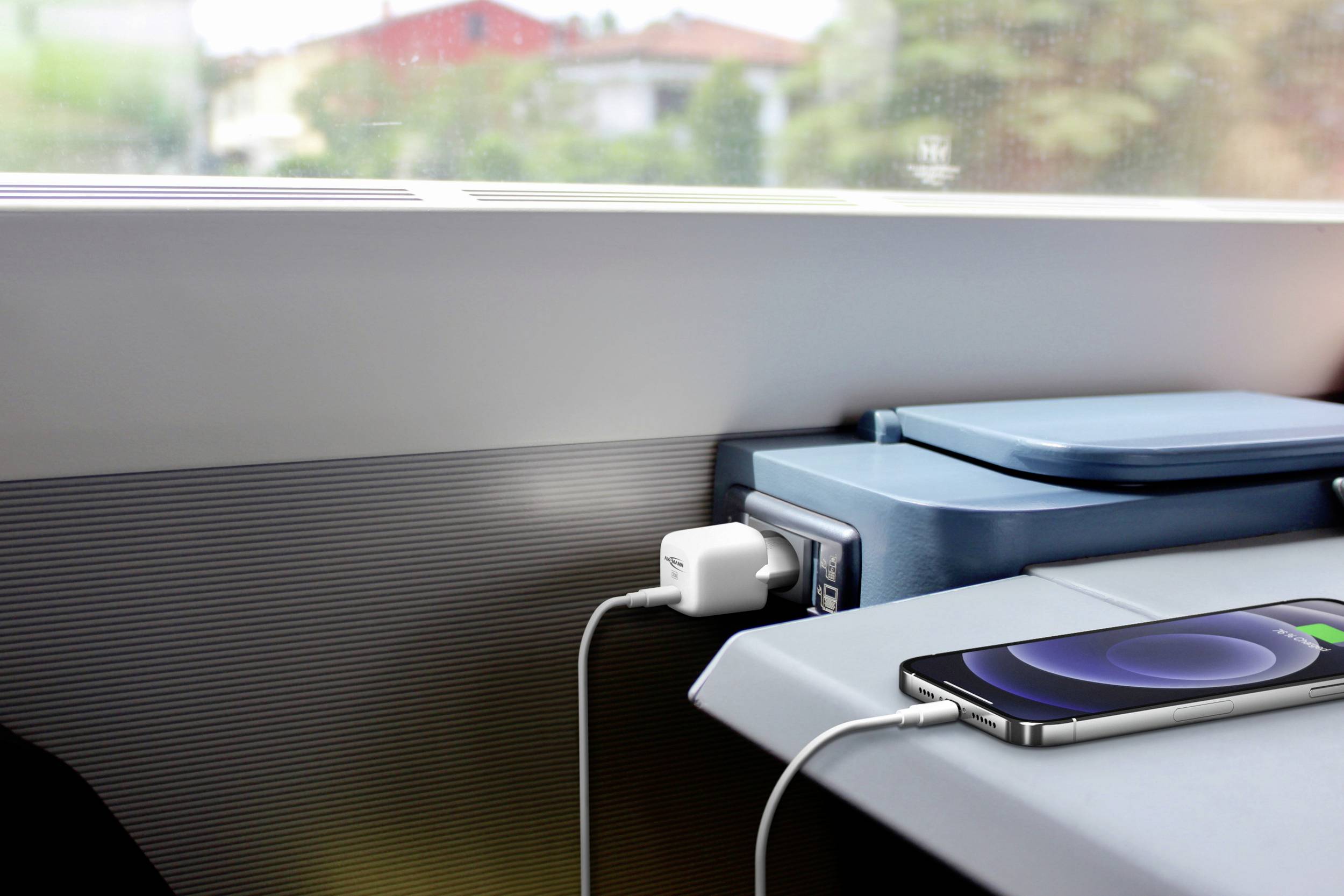 Ansmann Home Charger HC130PD-mini USB Ladegerät 30 W 1x USB-C® USB PD Weiß Innenbereich GaN, USB Power Delivery (USB-PD)