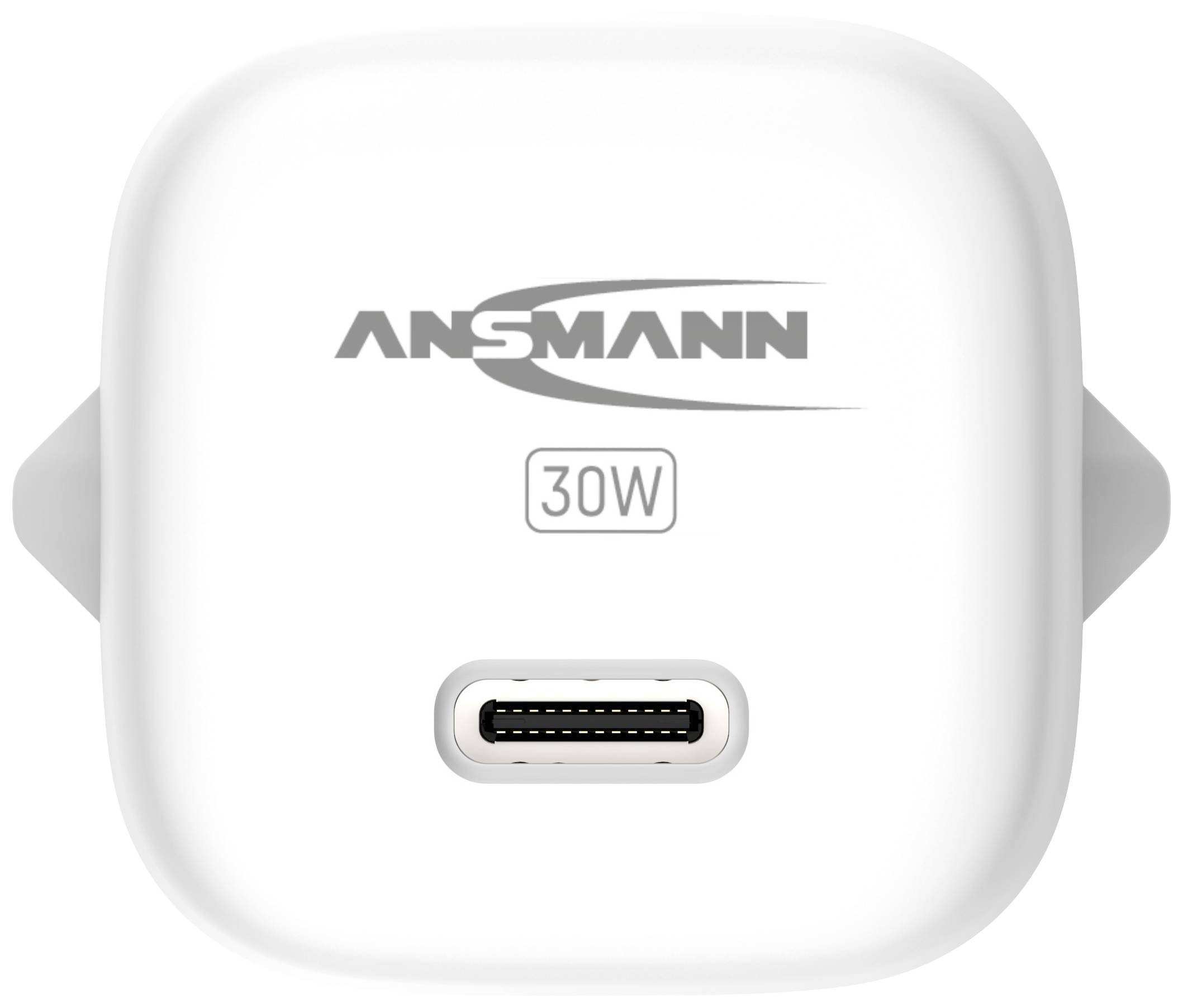 Ansmann Home Charger HC130PD-mini USB Ladegerät 30 W 1x USB-C® USB PD Weiß Innenbereich GaN, USB Power Delivery (USB-PD)