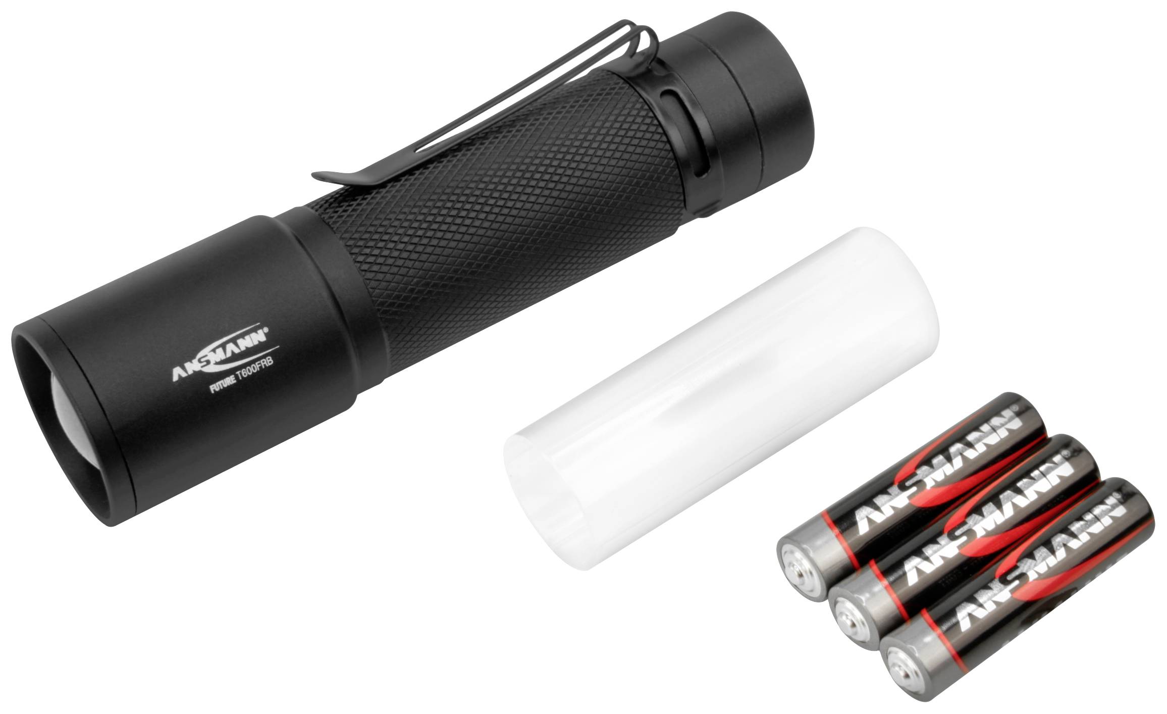 Ansmann T600FRB LED Taschenlampe batteriebetrieben, akkubetrieben 620lm 27h 142g