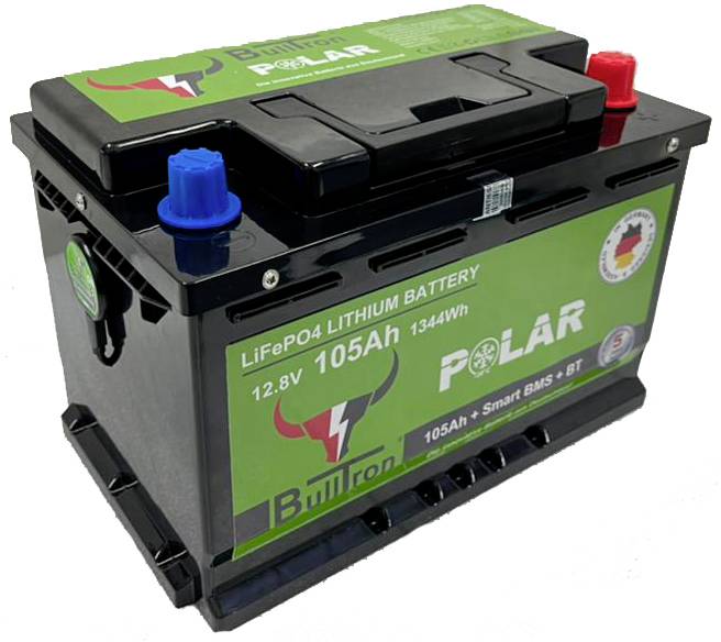 Bulltron Polar Spezial-Akku LiFePo-Block LiFePO 4 12.8V 105Ah 1St.