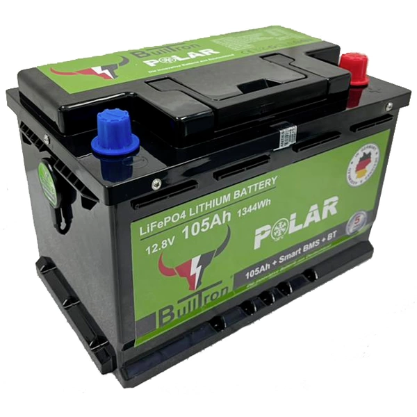 Bulltron Polar Spezial-Akku LiFePo-Block LiFePO 4 12.8V 105Ah 1St. Bulltron Polar Spezial-Akku LiFePo-Block LiFePO 4 12.8V 105Ah 1St.