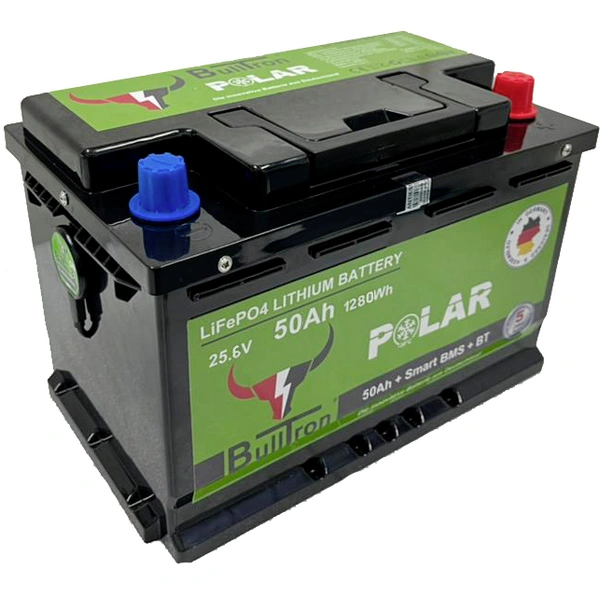 Bulltron Polar Spezial-Akku LiFePo-Block LiFePO 4 25.6V 50Ah 1St. Bulltron Polar Spezial-Akku LiFePo-Block LiFePO 4 25.6V 50Ah 1St.