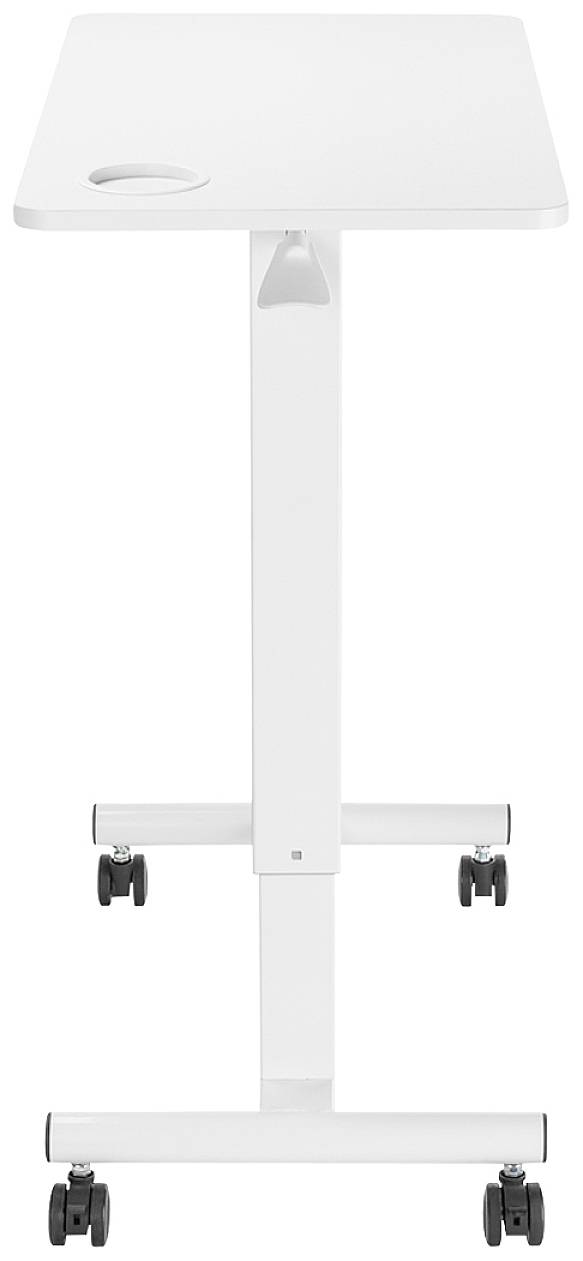 Überbetttischwagen mit Gasdruckfeder, rollbar, höhenverstell. EO0041