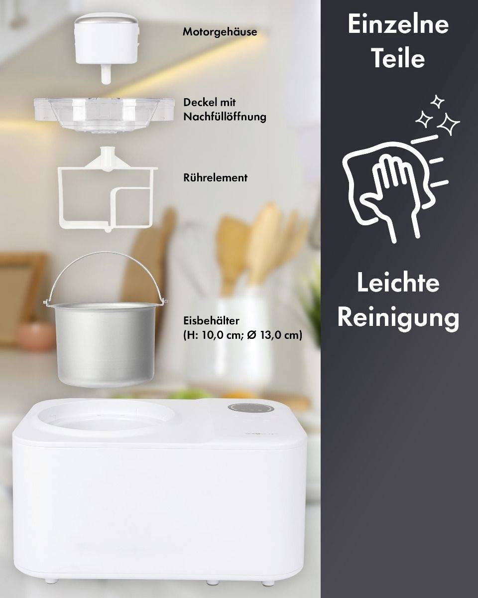 Clatronic ICM 3784 Eismaschine 1200ml