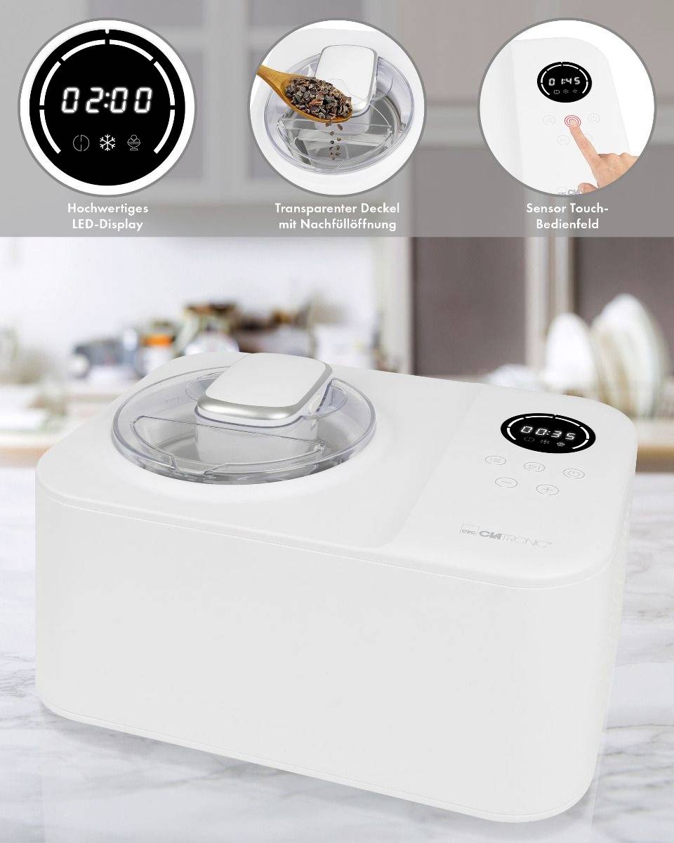 Clatronic ICM 3784 Eismaschine 1200ml