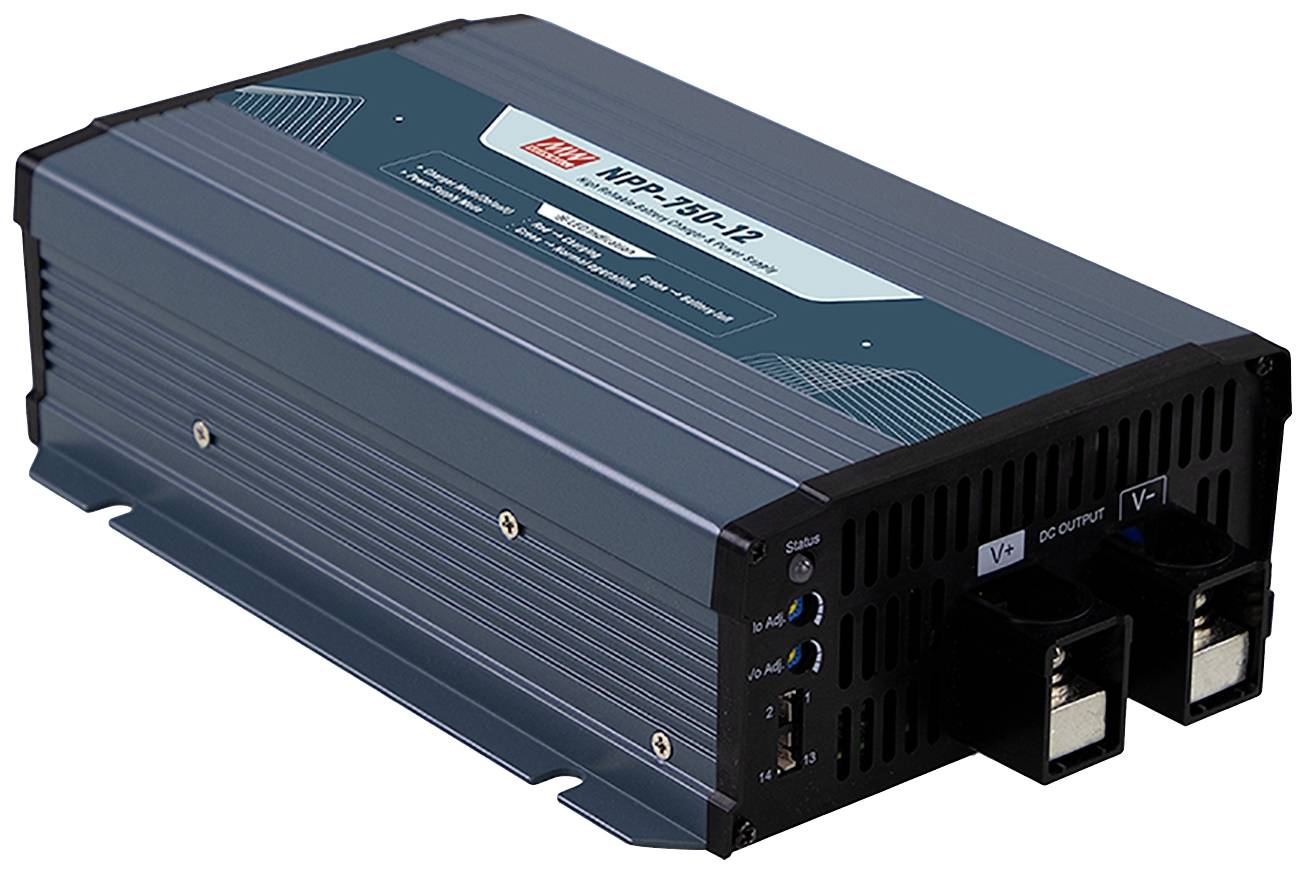 MEAN WELL Bleiakku-Ladegerät NPP-750-12 12V Ladestrom (max.) 43A