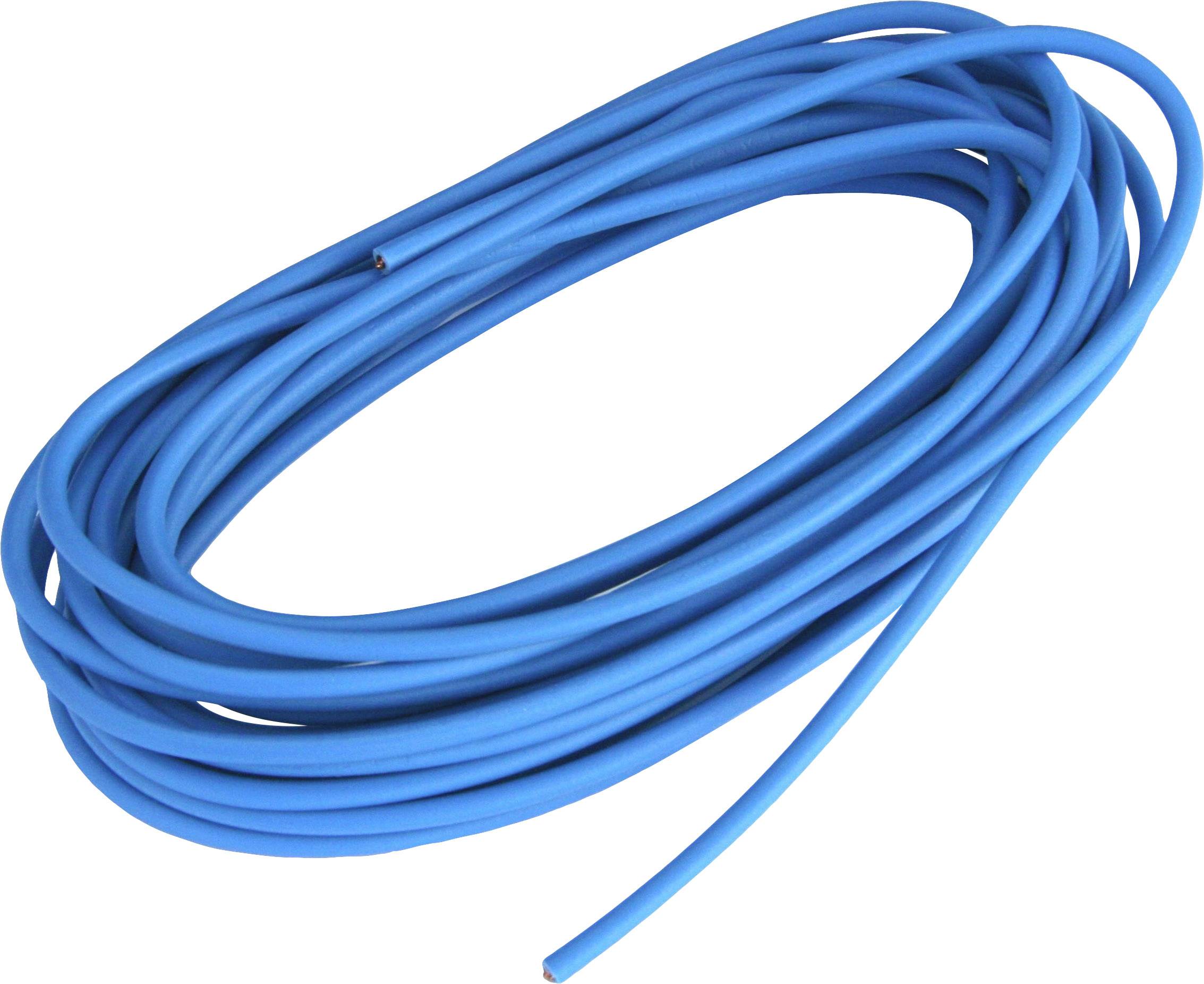 IWH Fahrzeugkabel 5m, 1,5mm², blau