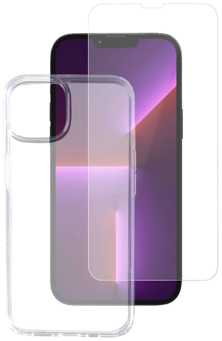 4Smarts "360° Protection Set X-Pro Clear" Backcover Apple iPhone 14 Transparent 452081