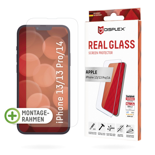 DISPLEX Real Glass Displayschutzglas iPhone 13, iPhone 13 Pro, iPhone 14 1 St. 1698