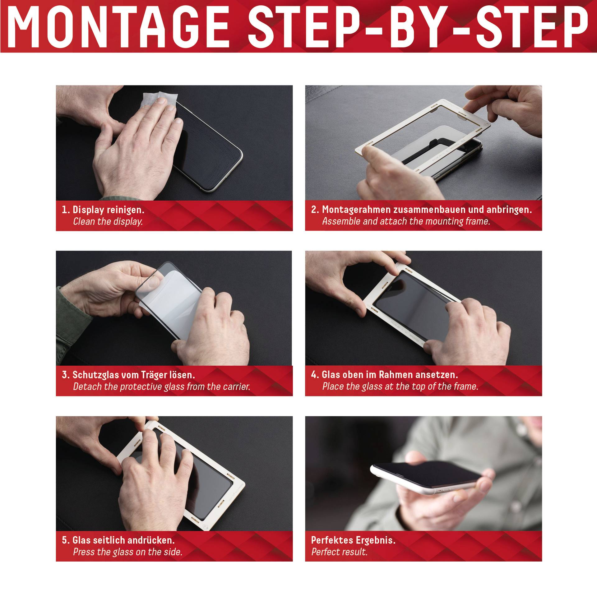 DISPLEX Real Glass Displayschutzglas Apple iPhone 14 Pro 1 St. Anti-Fingerprint, kratzfest 1699