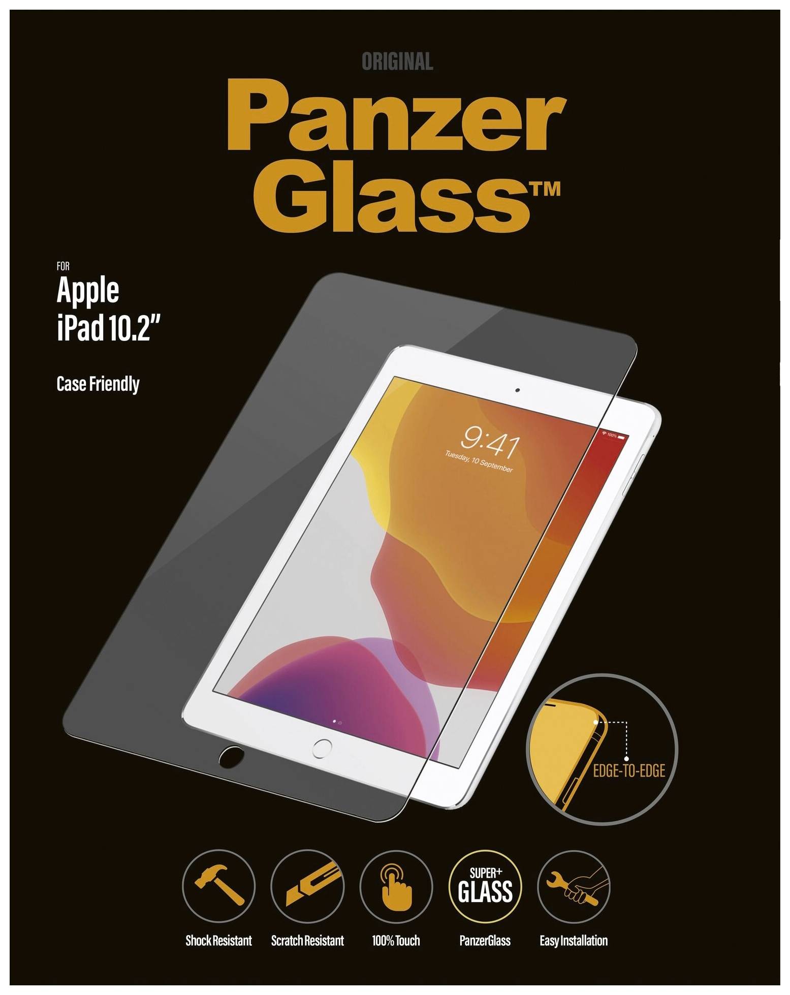 PanzerGlass 2673 Displayschutzglas Apple 1 St. Anti-Fingerprint, antibakteriell 2673