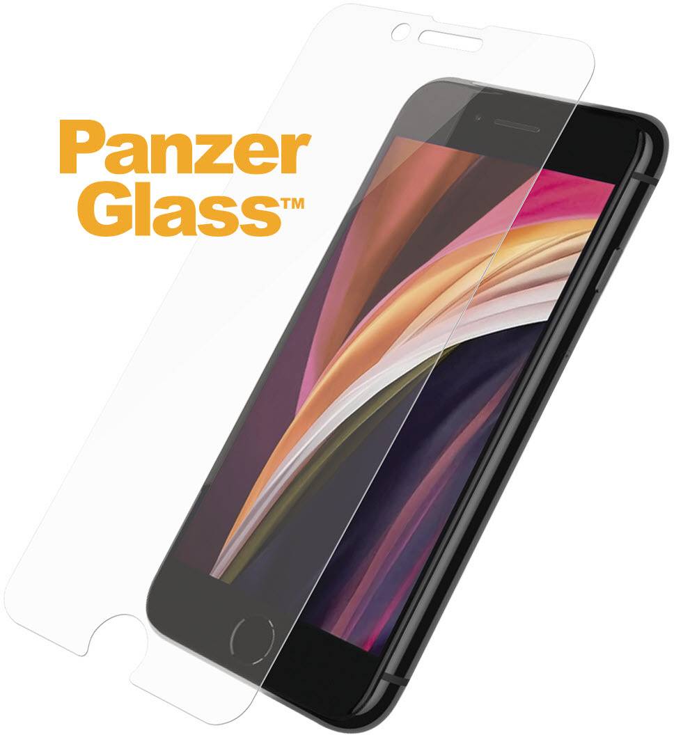 PanzerGlass 2684 Displayschutzglas Apple iPhone SE (Gen.3, 2022), iPhone SE (Gen.2, 2020), iPhone 8, iPhone 7, iPhone 6 1 St