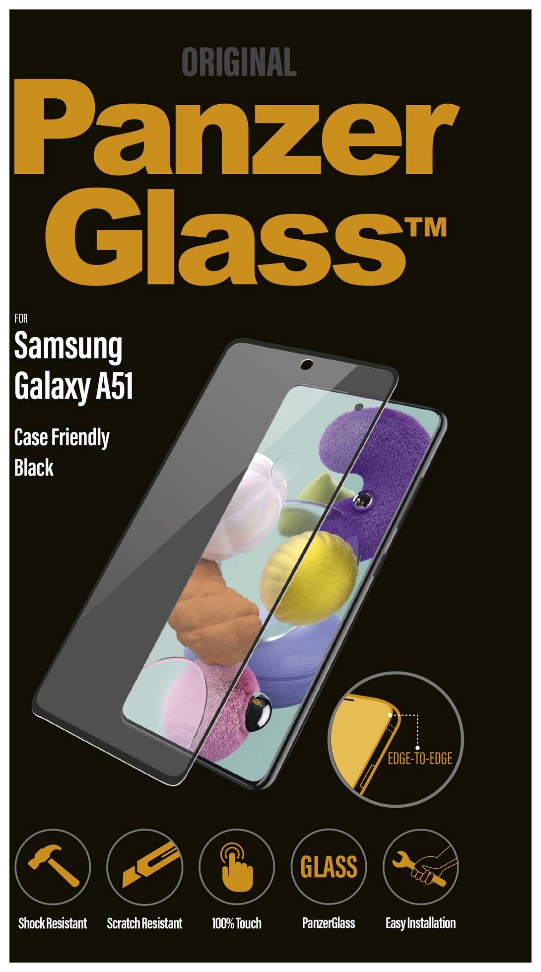 PanzerGlass 7216 Displayschutzglas Passend für Handy-Modell: Galaxy A51 1 St.