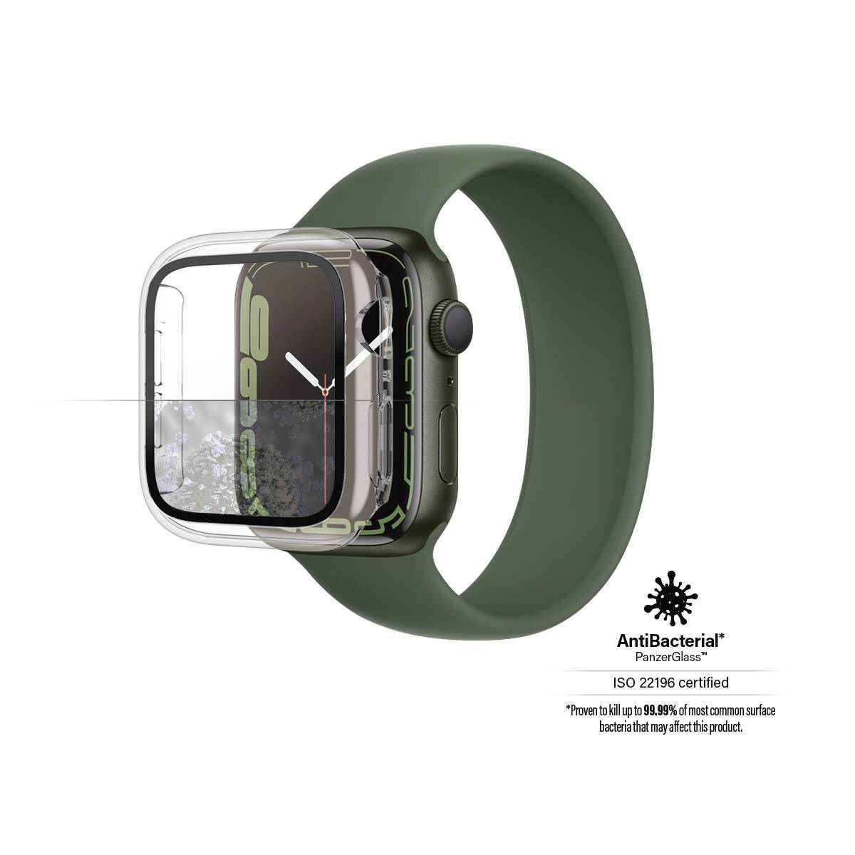 PanzerGlass FullBody Passend für (Details): Apple Watch 7 (40 mm) Transparent