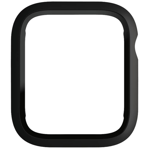 PanzerGlass FullBody Displayschutzglas Passend für (Details): Apple Watch 7 (44 mm) Transparent, Schwarz