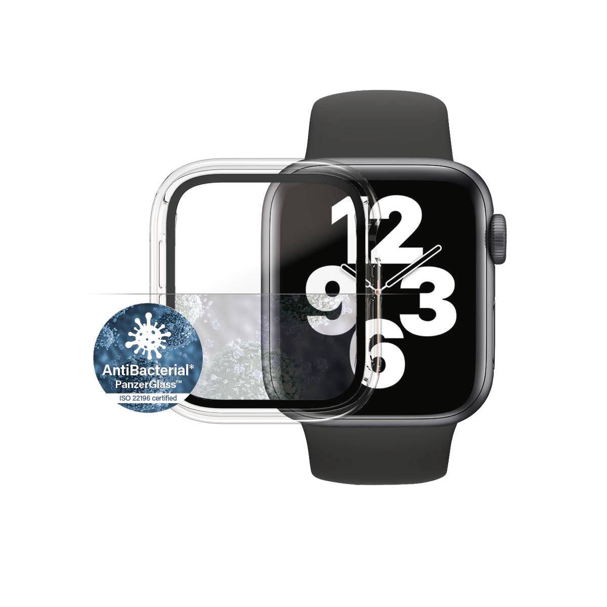 PanzerGlass 3642 Full Body Displayschutzglas Apple Watch Series 4 (40 mm), Watch Serie 5 (40 mm), Watch Series 6 (40 mm), Watch SE Series (40 mm)