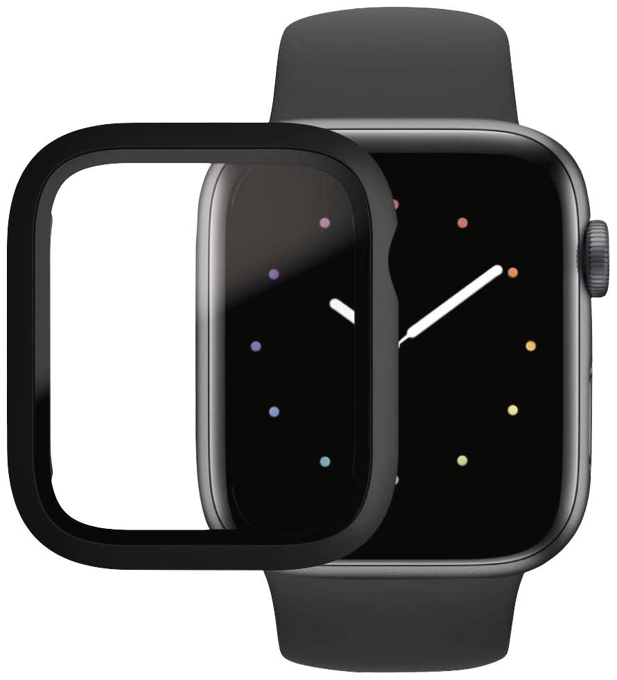 PanzerGlass 3641 Full Body Displayschutzglas Apple Watch Series 4 (44 mm), Watch Serie 5 (44 mm), Watch Series 6 (44 mm), Watch