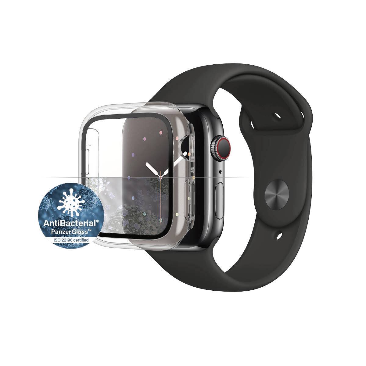 PanzerGlass 3643 Full Body Displayschutzglas Apple Watch Series 4 (44 mm), Watch Series 5 (44 mm), Watch Series 6 (44 mm), Watch SE Series (44 mm)
