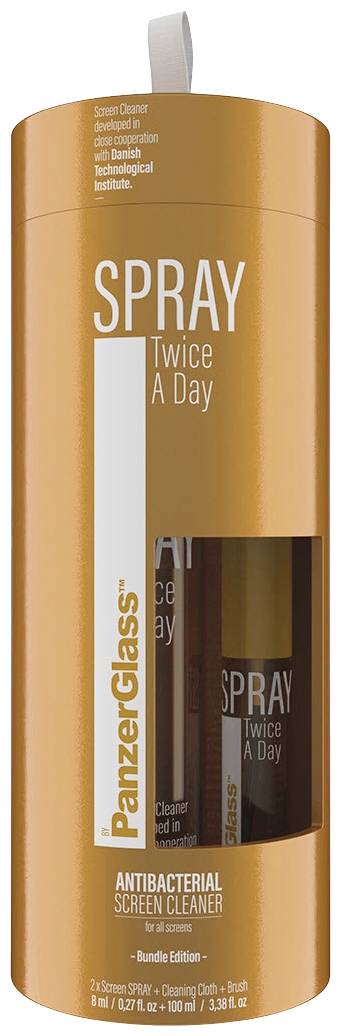 PanzerGlass "Spray Twice A Day" Reinigungsspray 8 ml, 100 ml B8950+8952 108 ml