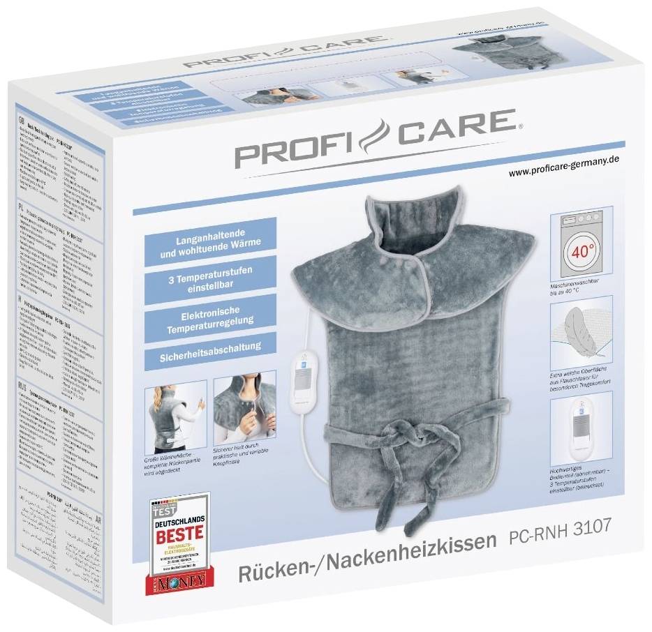 Profi-Care PC-RNH 3107 Heizdecke 120 W Grau