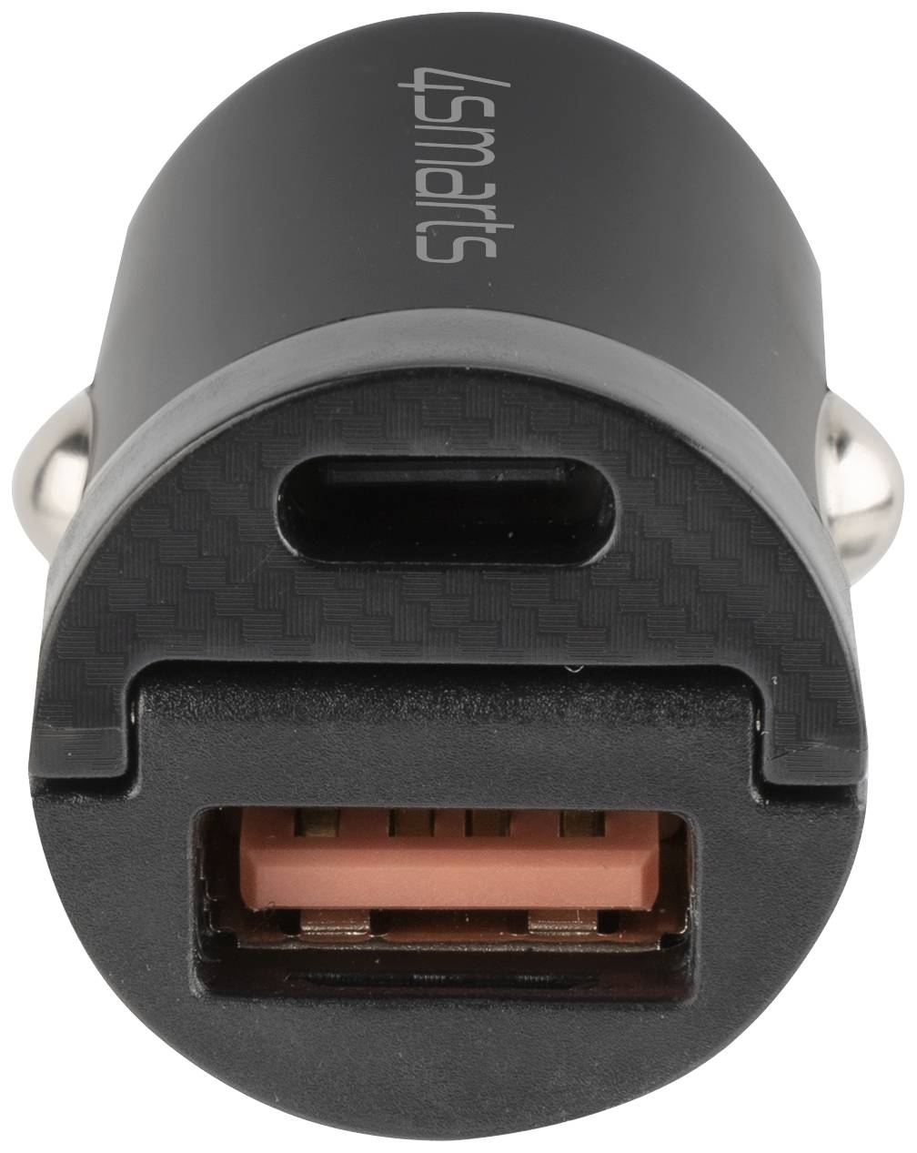 4Smarts VoltRoad Pico Dual 20W Ladeadapter Schwarz