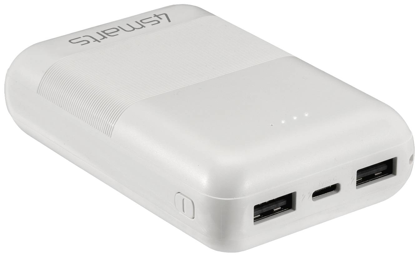 4Smarts VoltHub Go2 Powerbank 10000 mAh LiPo Weiß