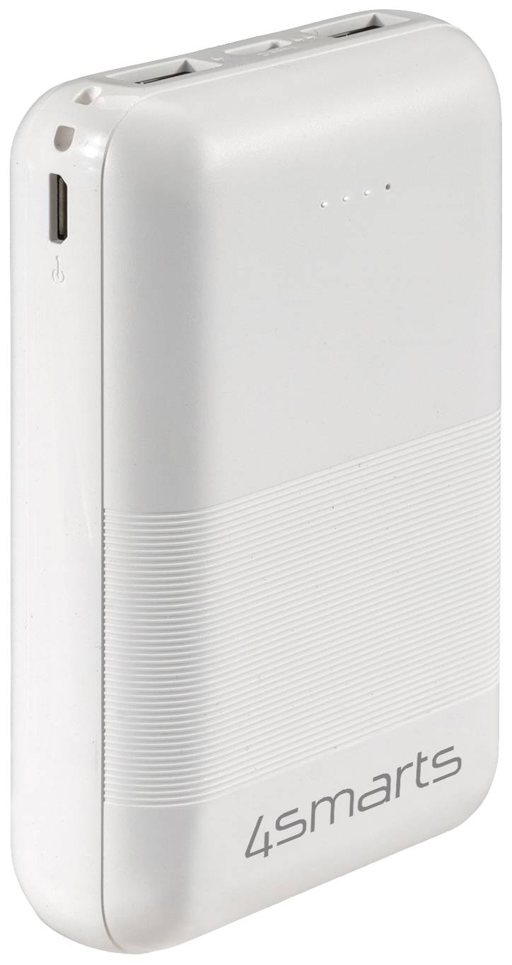 4Smarts VoltHub Go2 Powerbank 10000 mAh LiPo Weiß