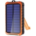 4Smarts Prepper Solar Powerbank 12000 mAh Li-Ion Schwarz, Orange LED Taschenlampe, Outdoor 4Smarts Prepper Solar Powerbank 12000 mAh Li-Ion Schwarz, Orange LED Taschenlampe, Outdoor