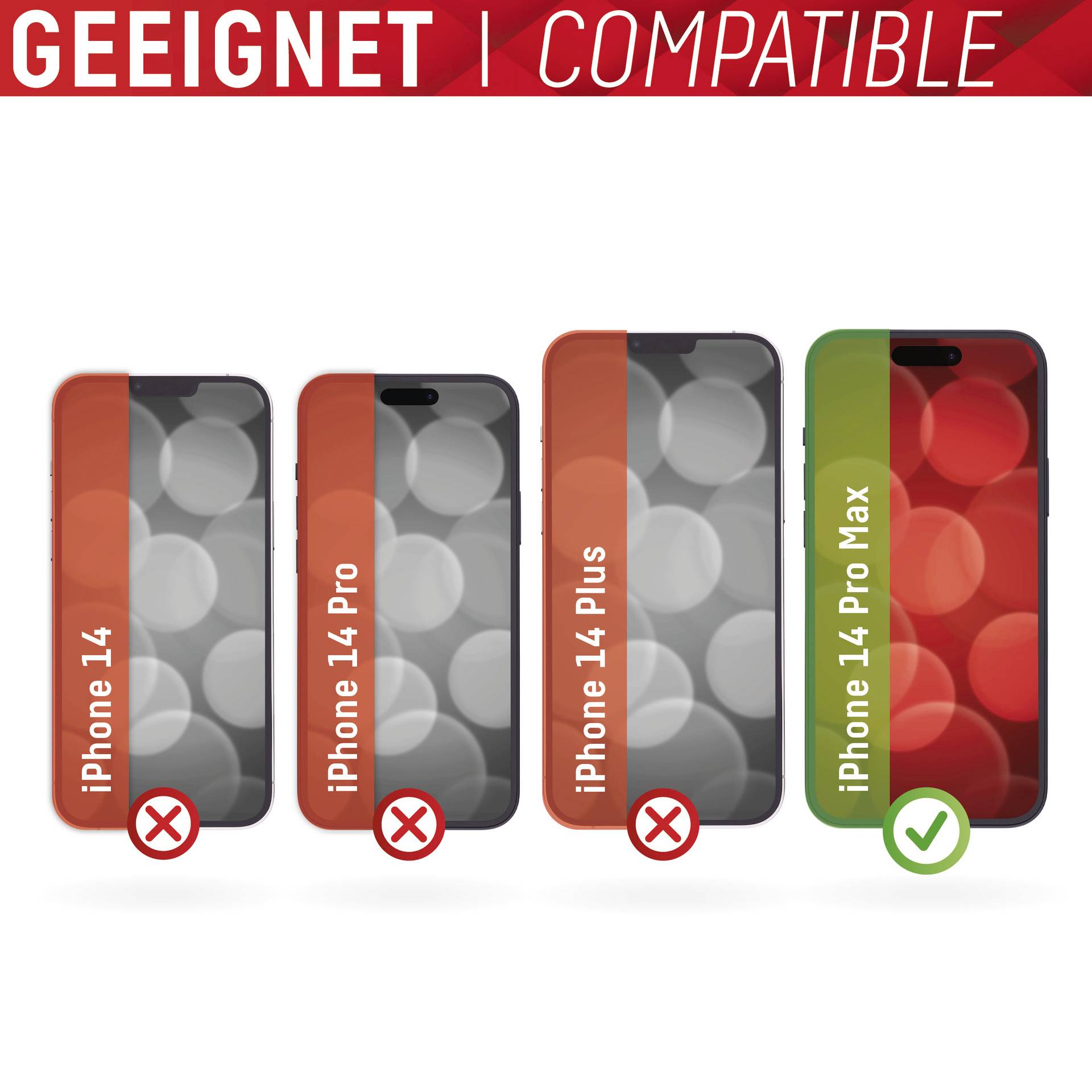 DISPLEX "Smart Glass" Displayschutzglas Apple iPhone 14 Pro Max 1 St. 1717